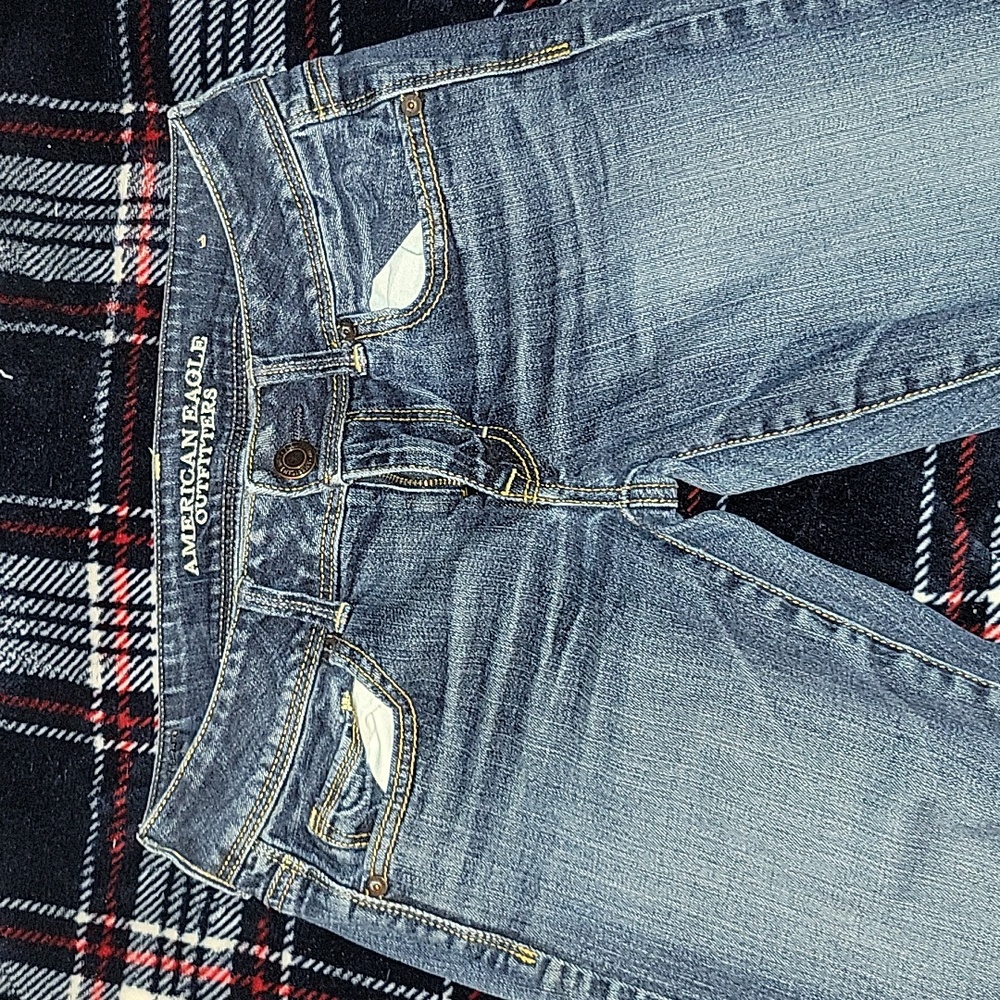 American Eagle OutFitters Kick Boot Stretch Jeans